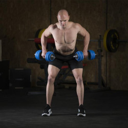 Sgg30 Bar Sztangielki-Sztanga Gumowane 30Kg Hms