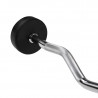 Bar/Dumbbell Fixed Bent Rubberized 10 Kg HMS Gsl-10