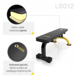 Exercise Bench HMS Premium L8012