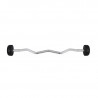 Bar/Dumbbell Fixed Bent Rubberized 15 Kg HMS Gsl-15