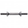 Straight Bar 2.5Kg with Threads and Clamps 350Mm HMS Gpr35
