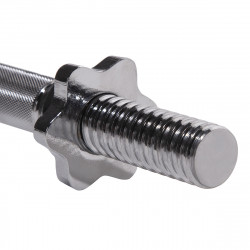 Straight Bar 2.5Kg with Threads and Clamps 350Mm HMS Gpr35