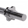 Straight Bar 2.5Kg with Threads and Clamps 350Mm HMS Gpr35