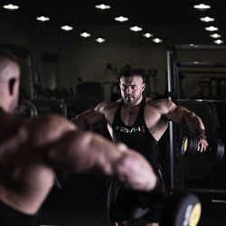 7 Kg Rubber Dumbbell HMS Hg Pro