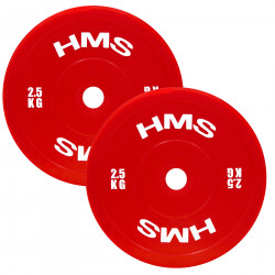 Tpp02 Red Talerz Olimpijski Pe 2 X 2.5 Kg Hms