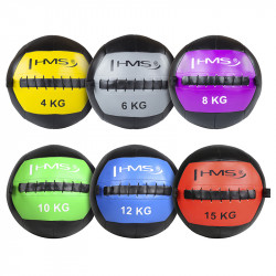 Wlb 4 Kg Wall Ball Piłka Do Ćwiczeń Hms