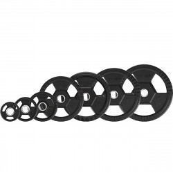 Toh01 Czarny Talerz Olimpijski Ogumowany 1.25 Kg Hms