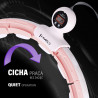 Hhm15 Hula Hop Pink Z Magnesem I Obciążnikiem + Licznik Hms