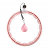 Hhm15 Hula Hop Pink Z Magnesem I Obciążnikiem + Licznik Hms