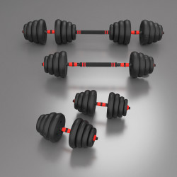 Weight Set Pro Set 6in1 30Kg Hms Sgn130