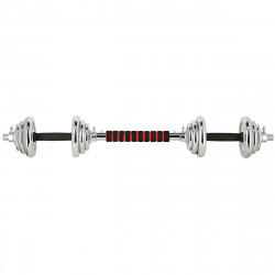Dumbbells/Barbell in Chromed Suitcase 2X10Kg HMS Stc21