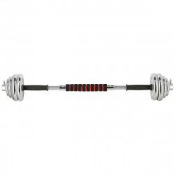 Dumbbells/Barbell in Chromed Suitcase 2X10Kg HMS Stc21
