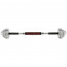 Dumbbells/Barbell in Chromed Suitcase 2X10Kg HMS Stc21