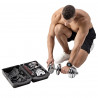 Dumbbells/Barbell in Chromed Suitcase 2X10Kg HMS Stc21