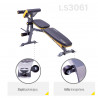 Bench for Barbell HMS Premium Ls3061
