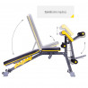 Bench for Barbell HMS Premium Ls3061