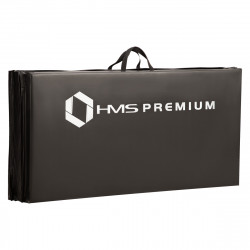Mgs01 Black Materac Gimnastyczny Składany 2400X1200 Mm Hms Premium