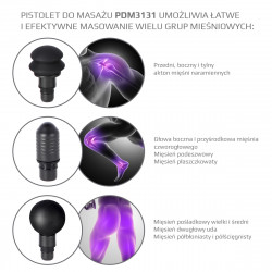 Pdm3131 Silver Pistolet Do Masażu Hms