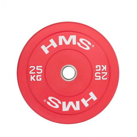 Cbr25 Red Talerz Olimpijski Bumper 25 Kg Hms