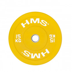 Cbr15 Yellow Talerz Olimpijski Bumper 15 Kg Hms