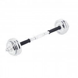 Dumbbells-Straight and Bent Barbell in Chromed Case 55Kg HMS Stc55