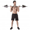 Dumbbells-Straight and Bent Barbell in Chromed Case 55Kg HMS Stc55