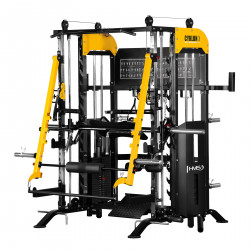 Multifunctional Exercise Atlas with Smith Machine and HMS Cyklon X Equipment