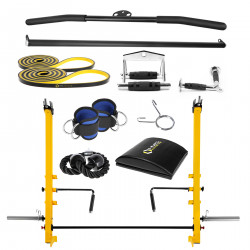 Multifunctional Exercise Atlas with Smith Machine and HMS Cyklon X Equipment
