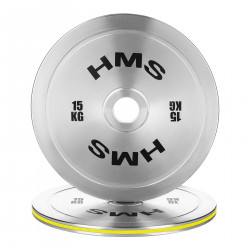 Tos150 Talerz Olimpijski Stalowy Kalibrowany 15 Kg Hms
