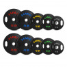 Tog Zestaw Talerzy Olimpijskich Ogumowanych 2 X 5 - 25 Kg (150 Kg) Hms