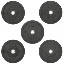 Chtbr25 Black Talerz Olimpijski Bumper 25 Kg Hms