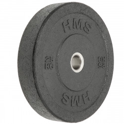 Chtbr25 Black Talerz Olimpijski Bumper 25 Kg Hms
