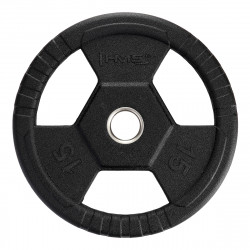Toh15 Czarny Talerz Olimpijski Ogumowany 15 Kg Hms