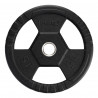 Toh15 Czarny Talerz Olimpijski Ogumowany 15 Kg Hms
