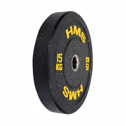 Htbr15 Yellow Talerz Olimpijski Bumper 15 Kg Hms
