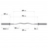 Olympic Bar 13.5Kg 1500Mm HMS Premium Gol200 + Clamps Zg 1000B