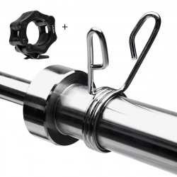 Olympic Bar 13.5Kg 1500Mm HMS Premium Gol200 + Clamps Zg 1000B