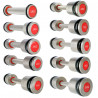 2x6kg Chrome Dumbbells HMS Premium HH06