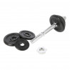 Iron Dumbbell 10 Kg Hms Sg03