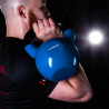 Blue Kettlebell Iron Covered with Vinyl Hms Knv10
