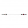 Olympic Barbell 20Kg 2200Mm HMS Go700 + Clamp Zg1000 Red