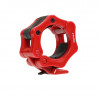 Olympic Barbell 20Kg 2200Mm HMS Go700 + Clamp Zg1000 Red