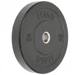 Chtbr15 Black Talerz Olimpijski Bumper 15 Kg Hms
