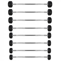 Bar/Dumbbell Fixed Rubberized 30 Kg HMS Gsg-30