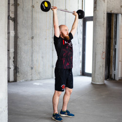 Bar/Dumbbell Fixed Rubberized 30 Kg HMS Gsg-30
