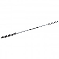 Olympic Straight Barbell 20Kg 2200Mm HMS Gop220 Pro + Zg1000R Red Clamps