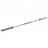 Olympic Straight Barbell 20Kg 2200Mm HMS Gop220 Pro + Zg1000R Red Clamps
