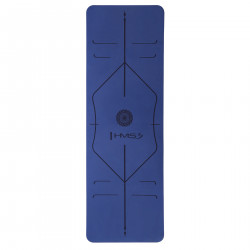 Tpe Yoga Mat Navy Blue HMS Ym10