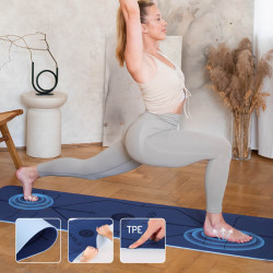 Tpe Yoga Mat Navy Blue HMS Ym10