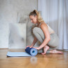 Tpe Yoga Mat Navy Blue HMS Ym10